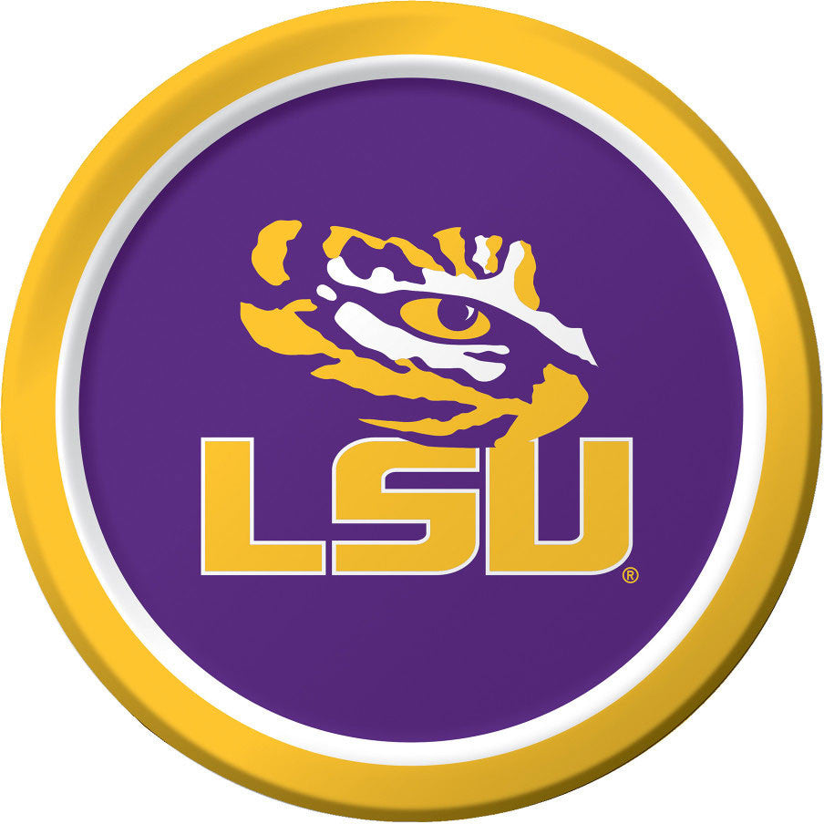 LSU Dinner Plates (8ct)
