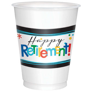 Officially Retired 16oz Plastic Cups (25 ct)