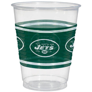 New York Jets 16oz Plastic Cups (25ct)