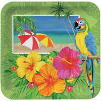 Tropical Vacation Dinner Plates (8ct)