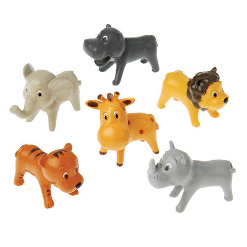 Cartoon Zoo Figures