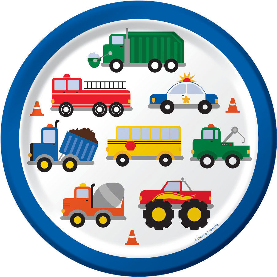 Traffic Jam Dinner Plates (8ct)