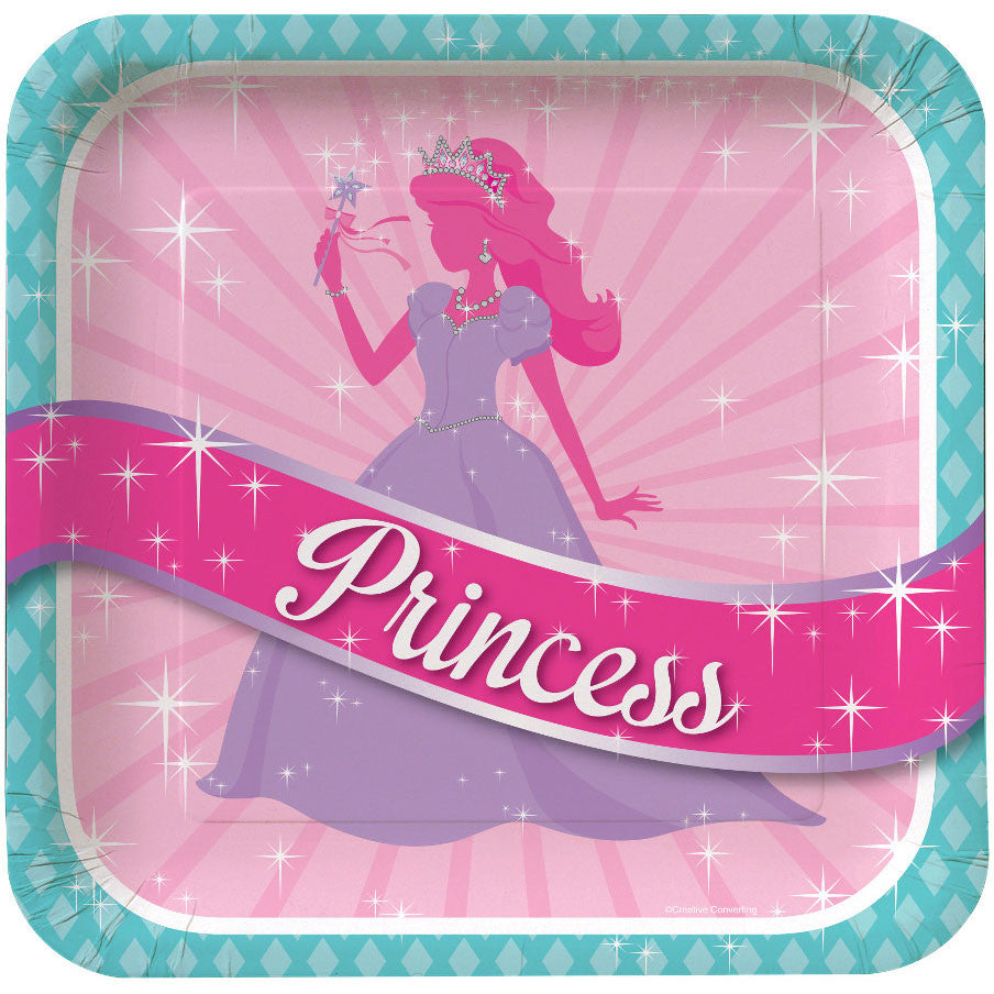 Princess Party Dinner Plates (8ct)
