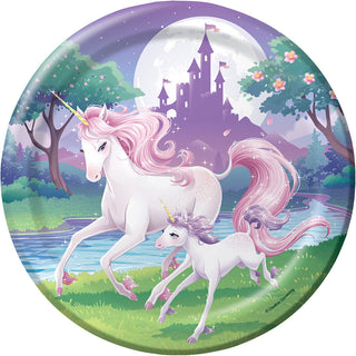 Unicorn Fantasy Dinner Plates (8ct)