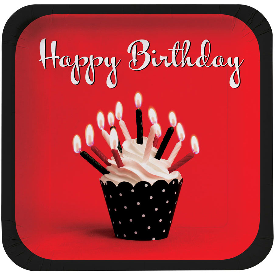 Cupcake Blowout Dinner Plates (8ct)
