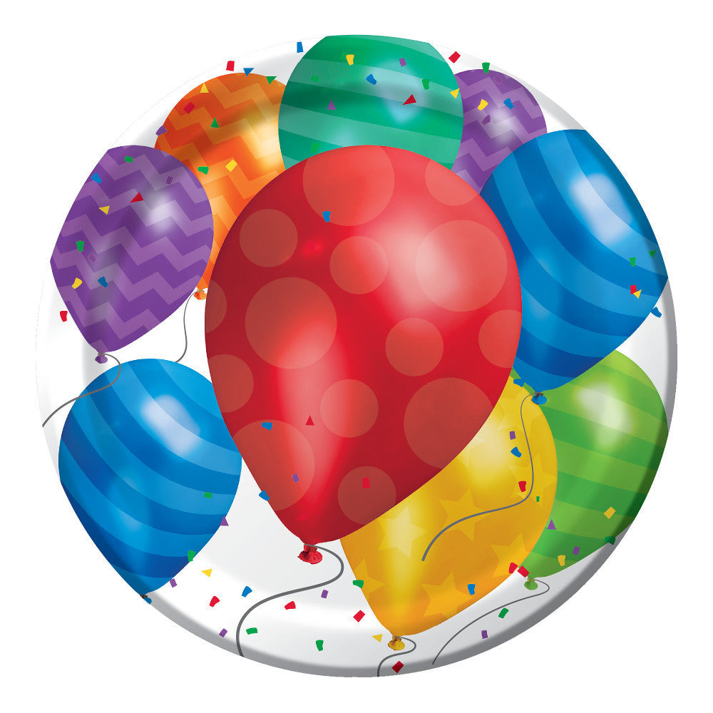 Balloon Blast Dinner Plates (8ct)