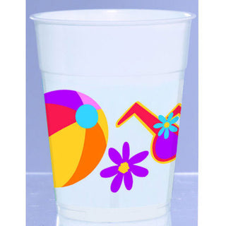Fun in the Sun 14oz Plastic Cups (8ct)