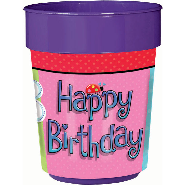 Garden Girl 16oz Favor Cup