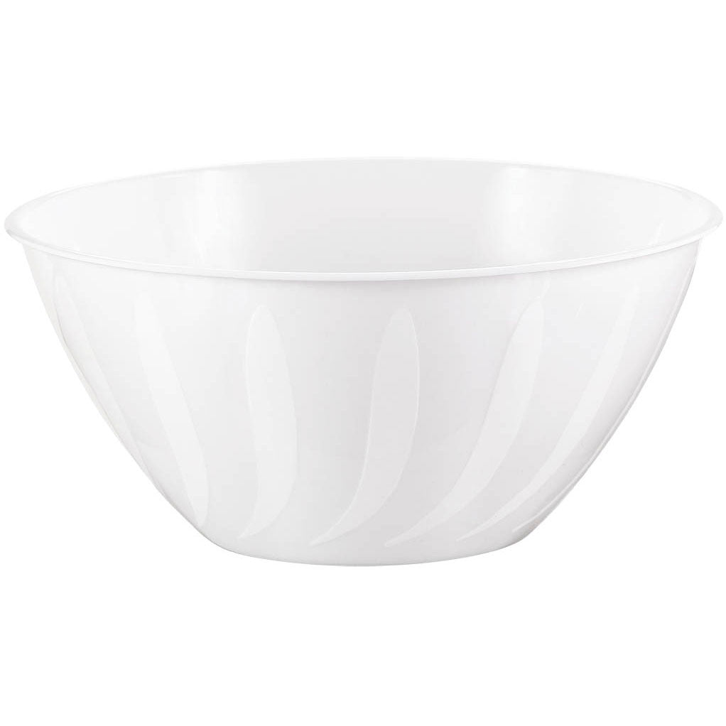 White Swirl Bowl