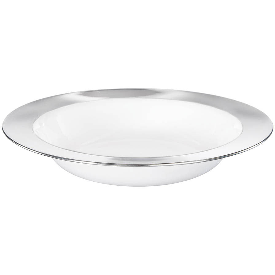 12 oz. Bowl w/Silver Border