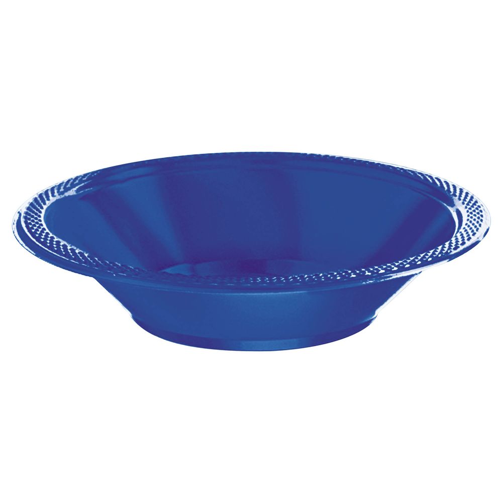 Bright Royal Blue 12oz Plastic Bowls (20 ct)