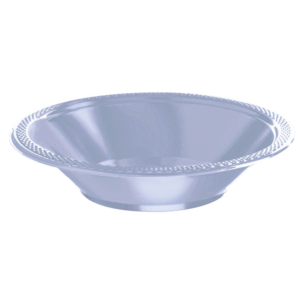 Pastel Blue 12 oz Plastic Bowl 20 ct