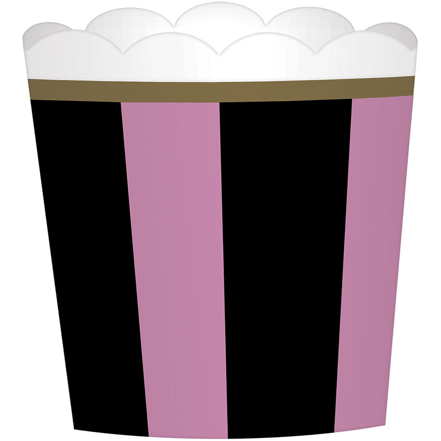 Day In Paris Scalloped Paper Favor Cups (24 ct)