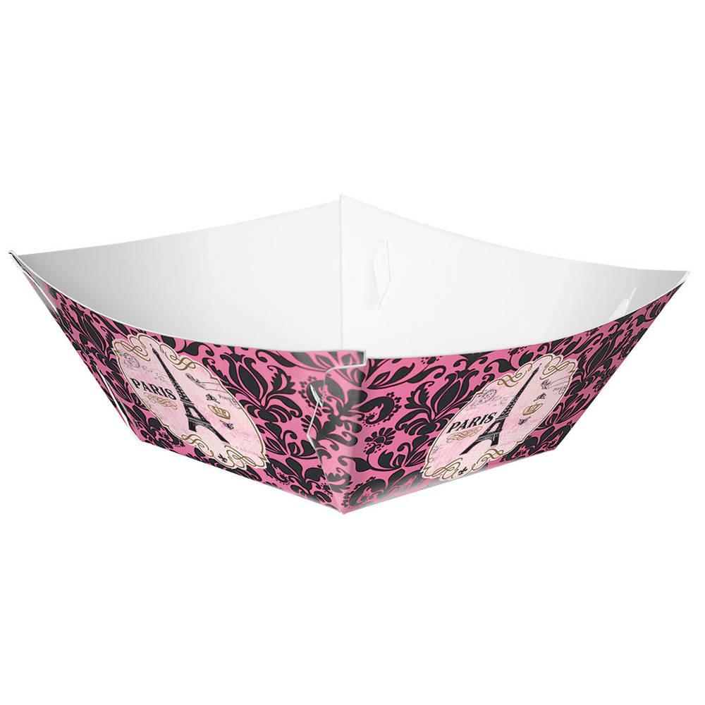 Day In Paris Paper Snack Bowls (3 ct)