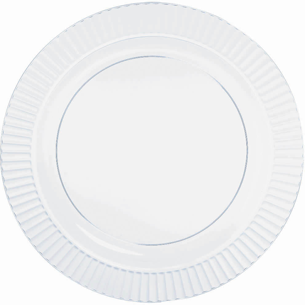 7.5" Premium Clear Plates