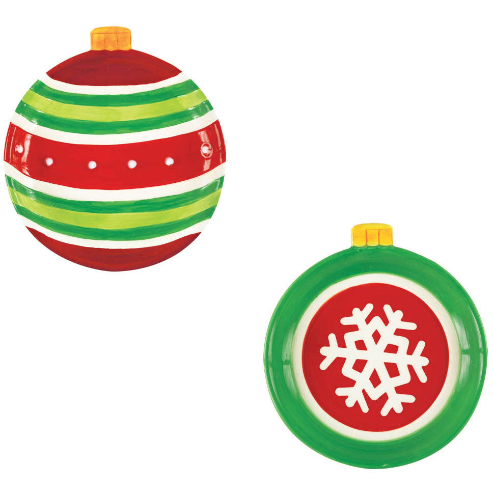 Ornament Candy Dish Assorted