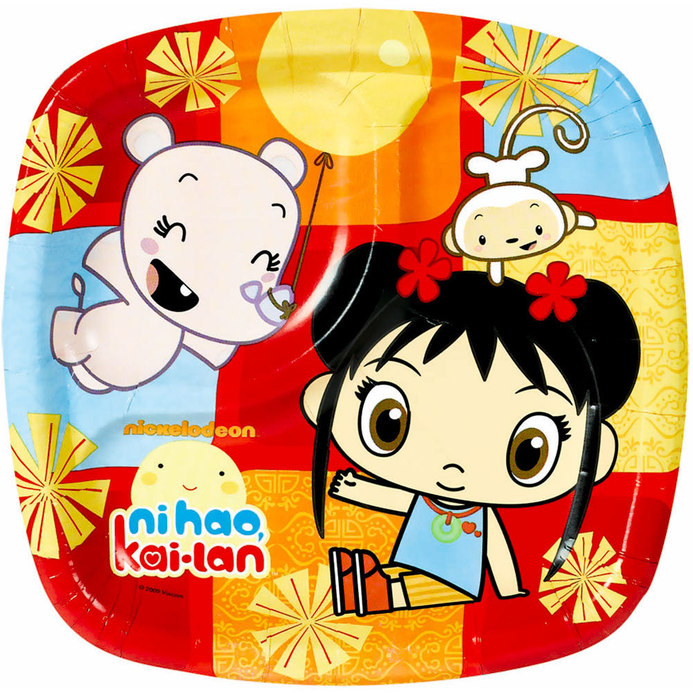 Ni Hao Kai-Lan Dessert Plates (8ct)