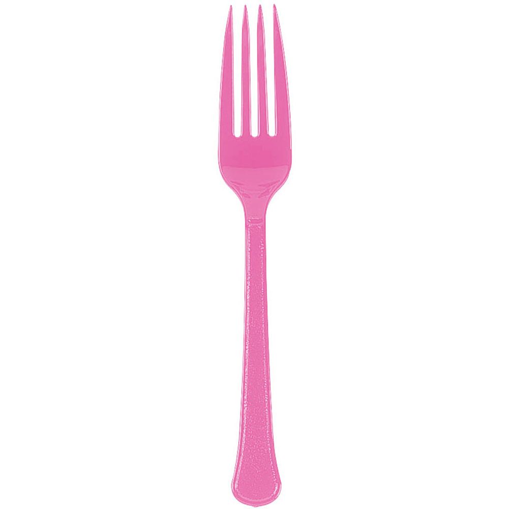 Bright Pink Fork
