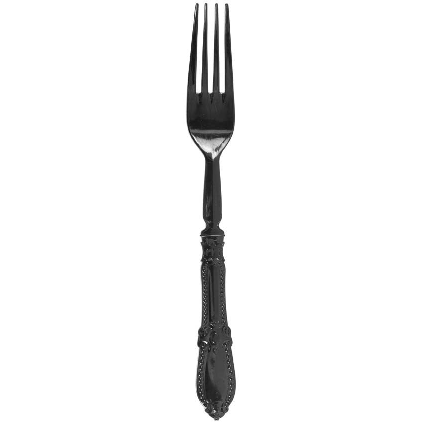 Black Formal Flatware Forks
