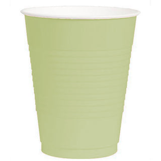 Leaf Green Big Party Pack 12 Oz Plasitc Cups
