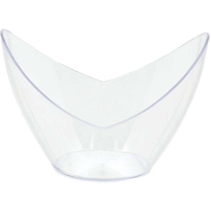 Clear Oval Mini Dish