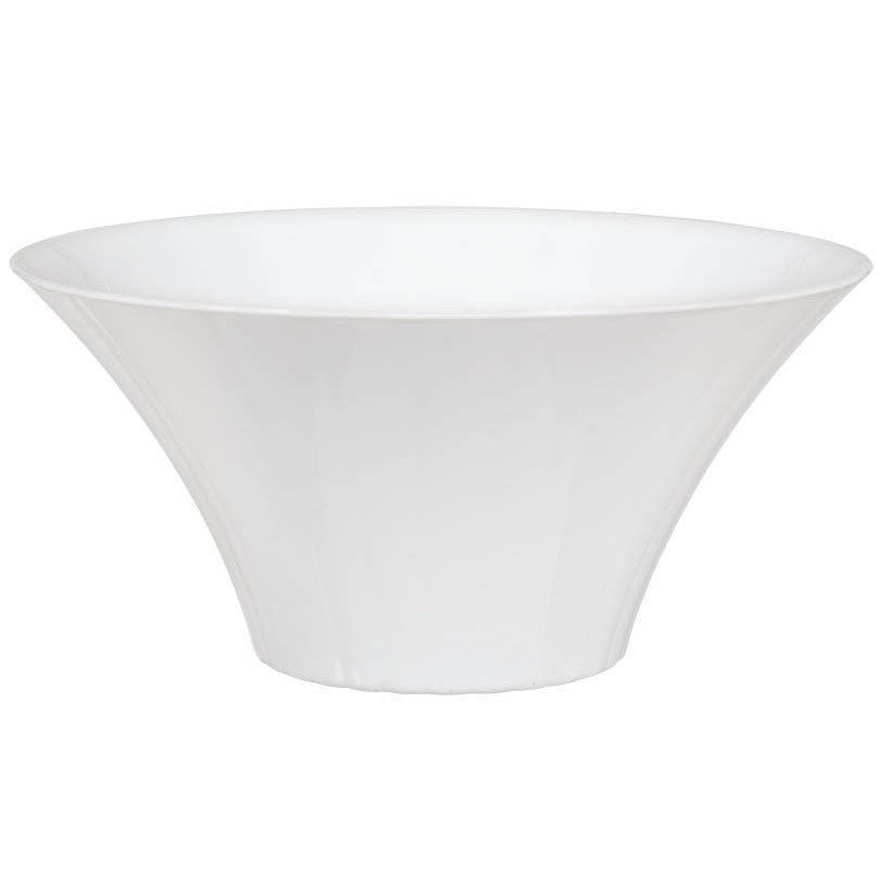 White Medium Plastic Cylinder Container