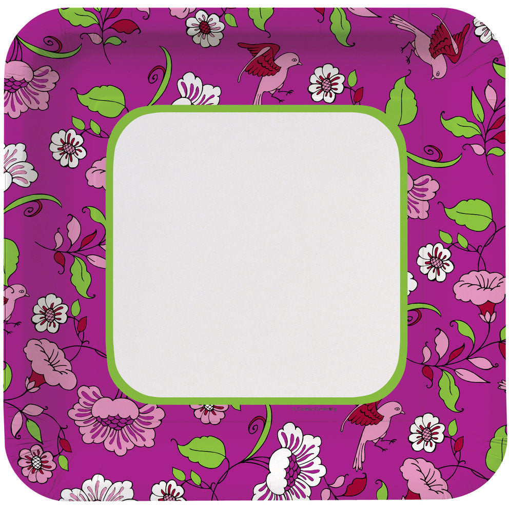 Plumeria Banquet Plates (8ct)