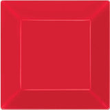 Red Appetizer Plate