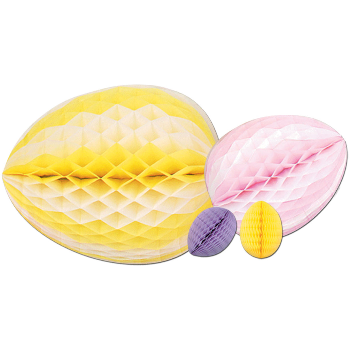 18" Honeycomb Tissue Egg