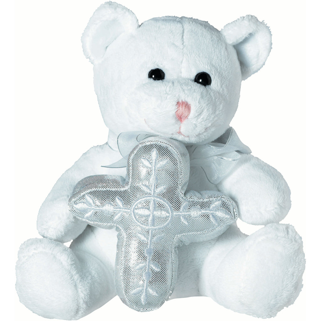 Tender Love Religious Plush Bear