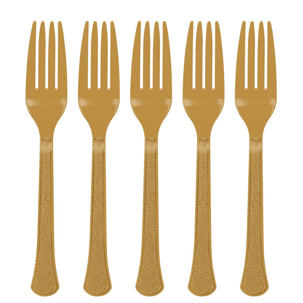 Gold Mid Weight Forks