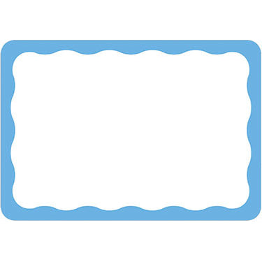 Name Tag w/Blue Border (100ct)
