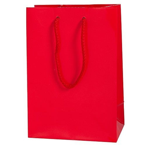 Red Glossy Mini Gift Bag