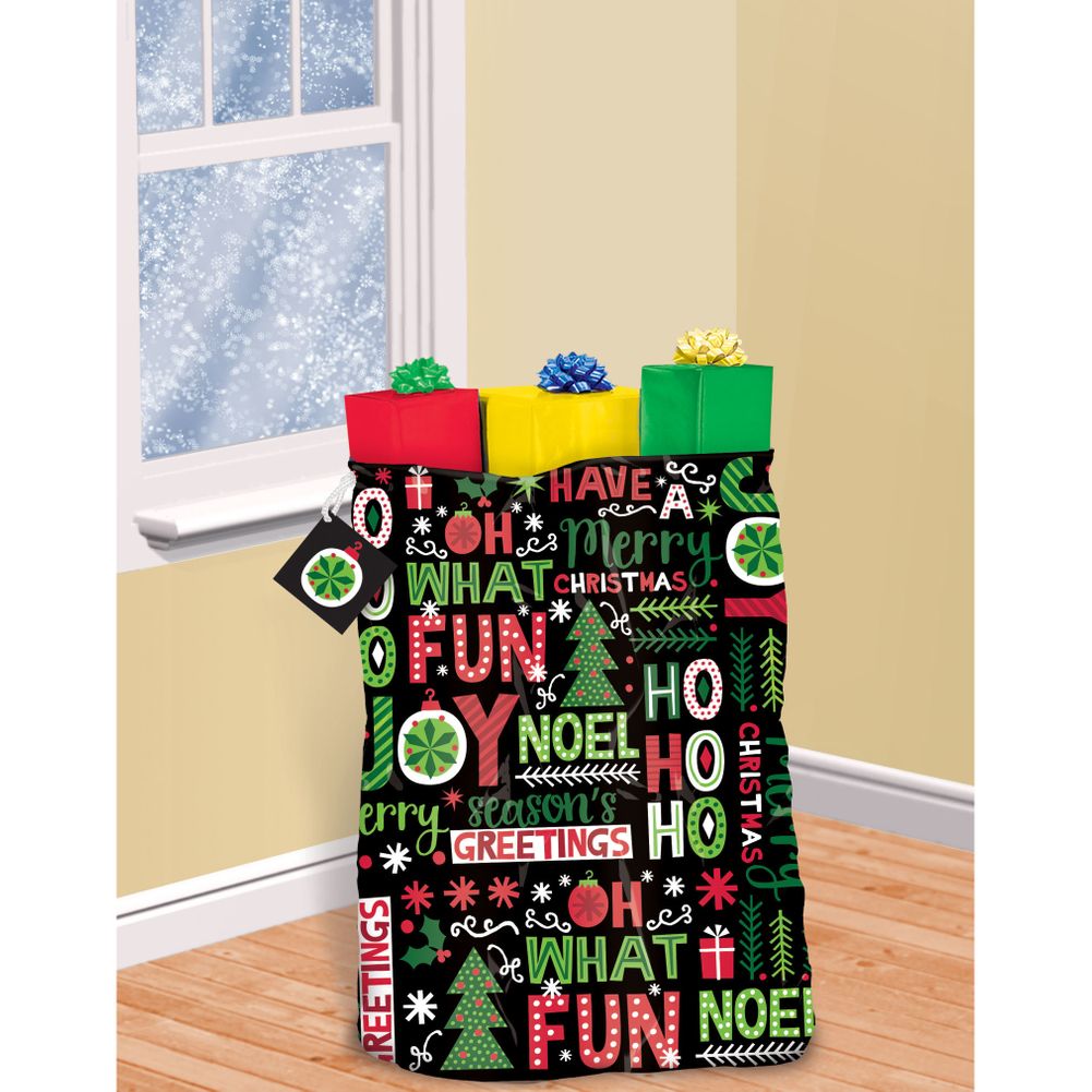 Joyful Holiday Gift Sack (1 ct)