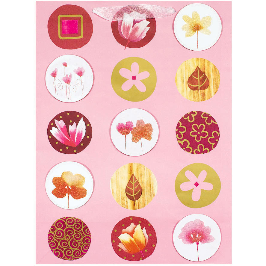 Elegant Flowers Gift Bag