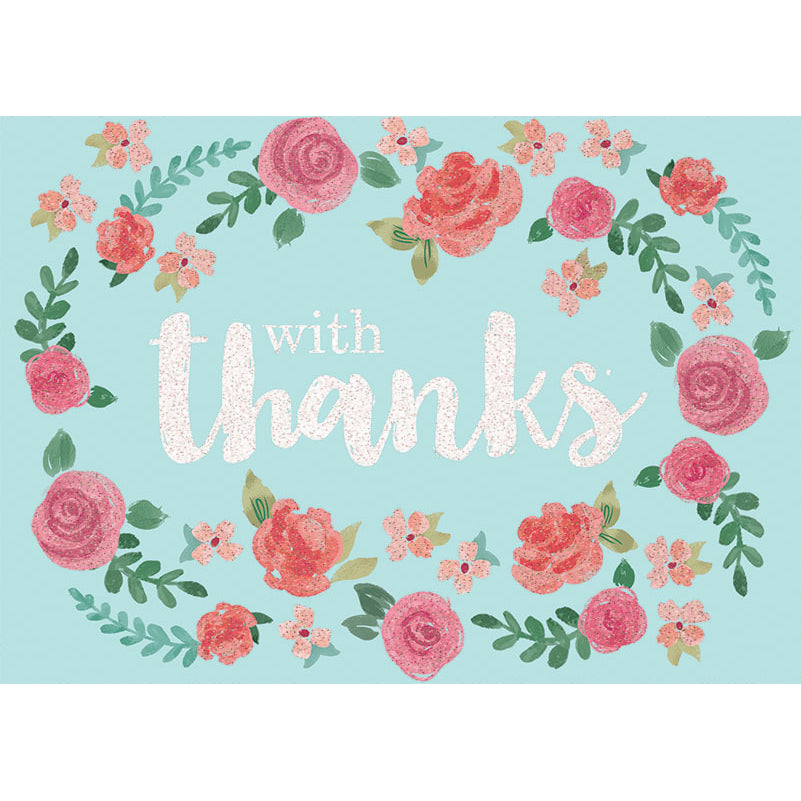 Floral Thank You Notes (8 ct)