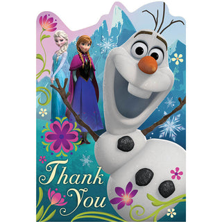 Frozen Thank You Notes, 8 ct