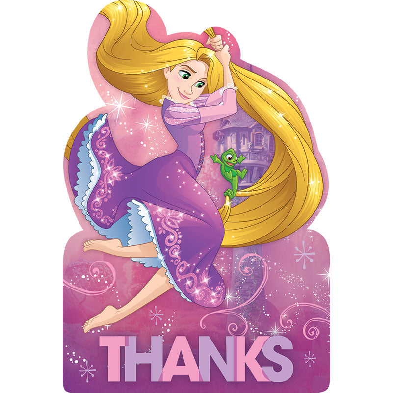 Disney Rapunzel Dream Big Thank You Notes (8 ct)