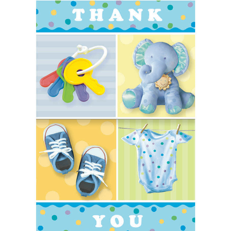 Teeny Tiny Boy Thank you cards