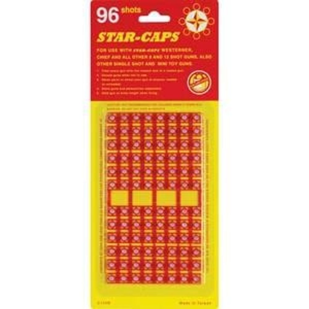 Plastic Strip Caps 96 Shots