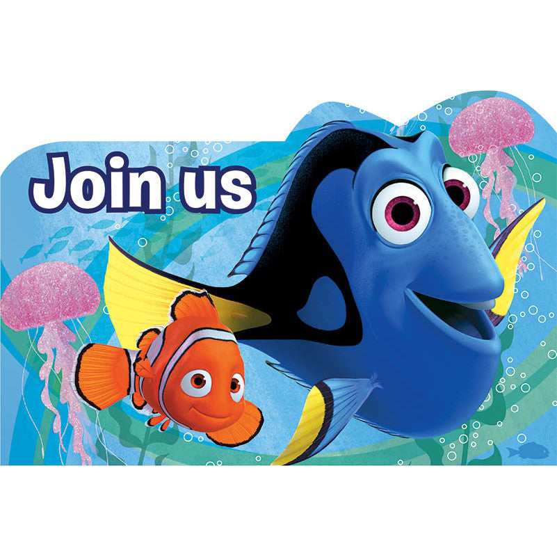 Finding Dory Invitations (8ct)