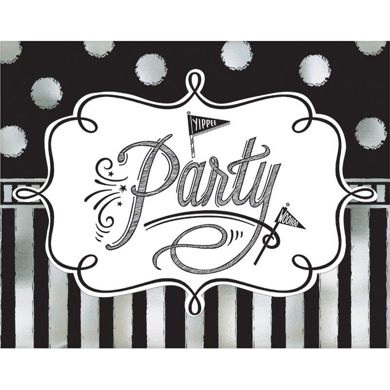 Chalkboard Birthday Invitations (8 ct)