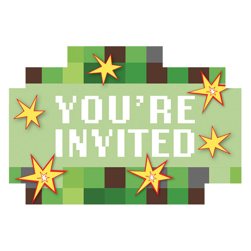 TNT Party! Invitations (8 ct)