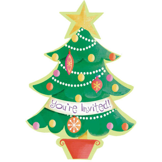 Tree Tidings Invitations