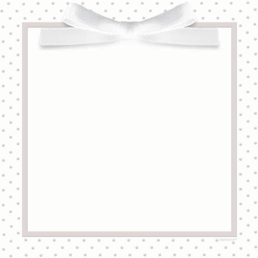 White Dots Imprintable Invitation Kit