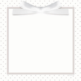 White Dots Imprintable Invitation Kit