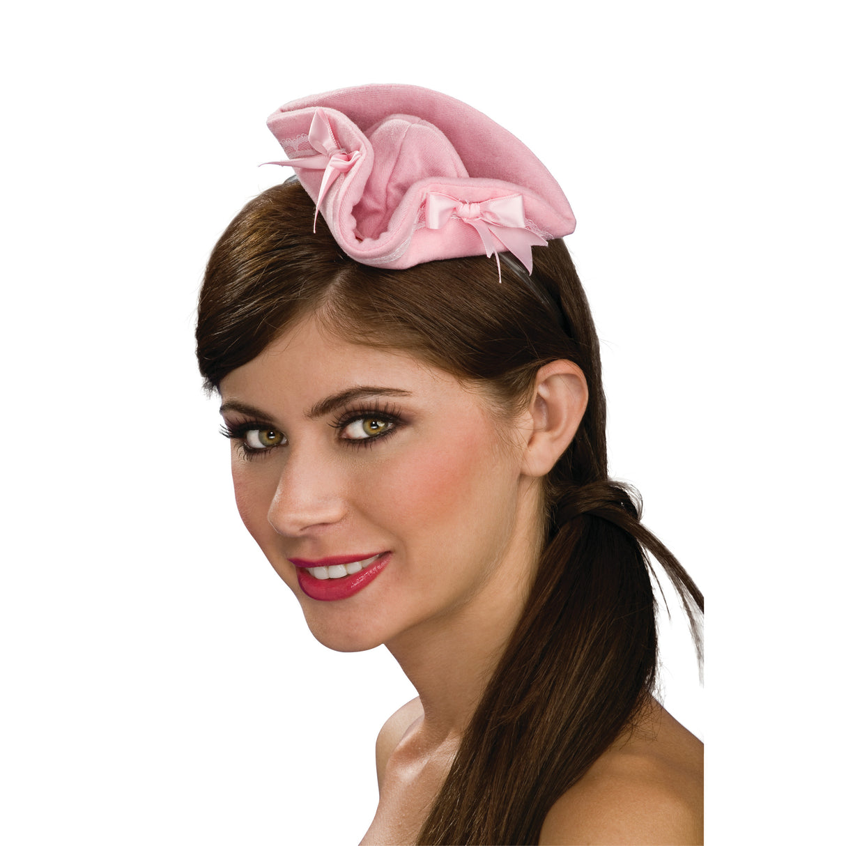 Pink Mini Pirate Hat
