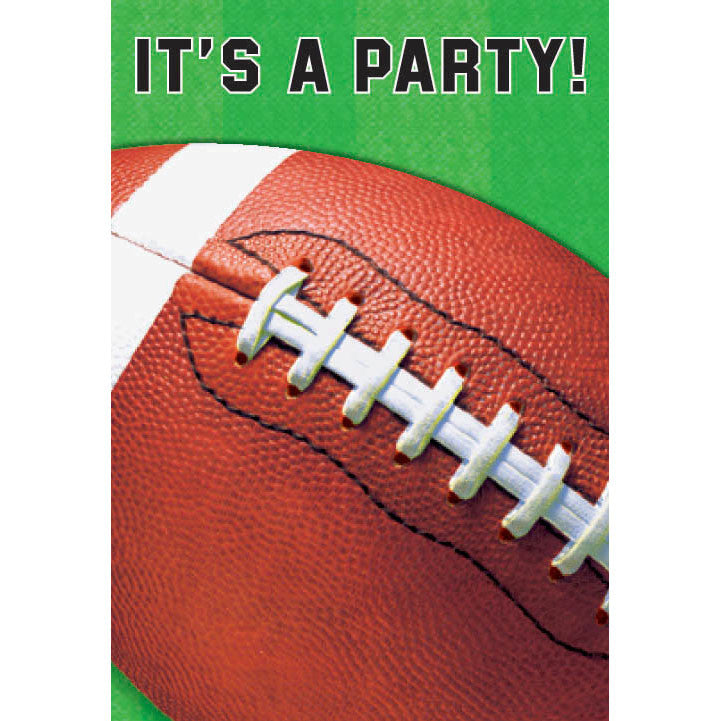 Football Fan Invitations