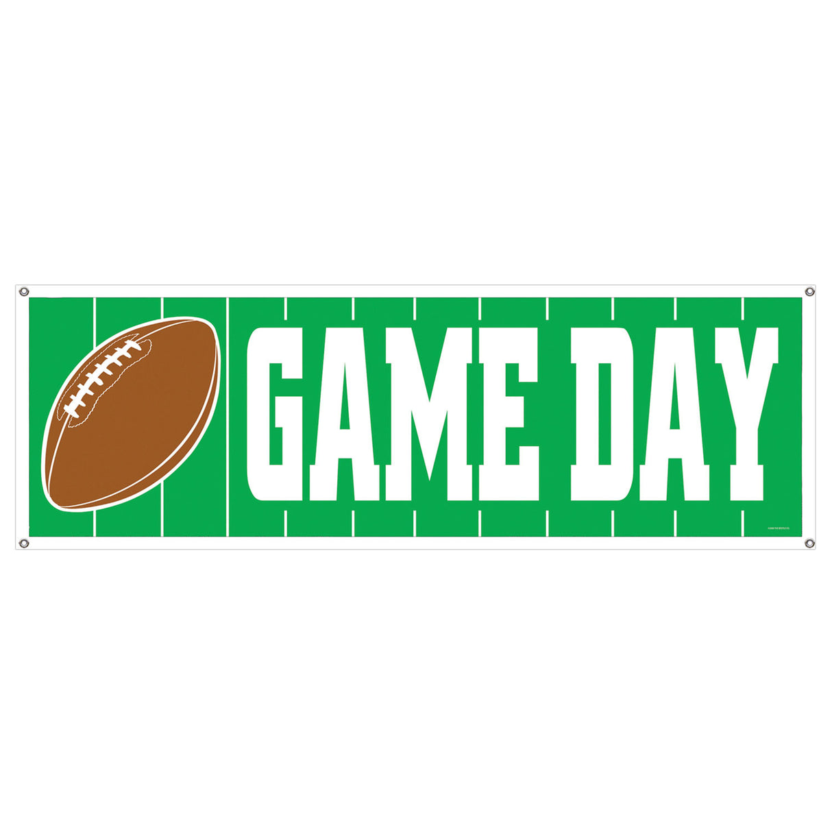 Game Day Football Banner