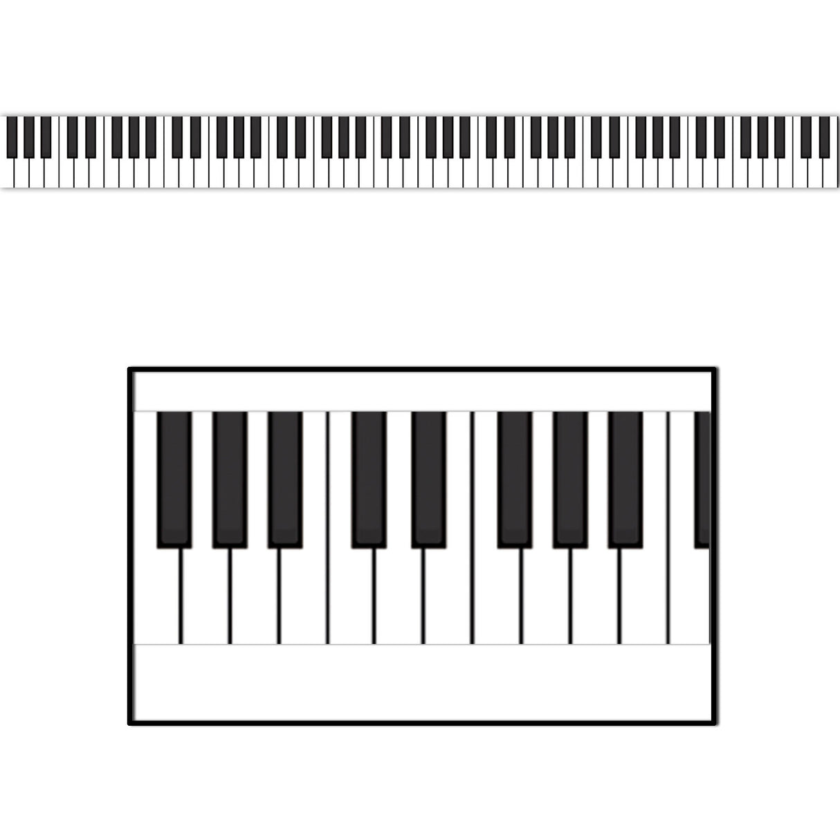 Piano Keyboard Decorating Material